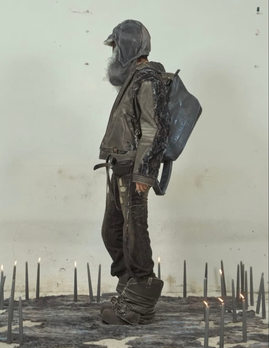 에이시네틱스 퍼 레더자켓 상품이미지2