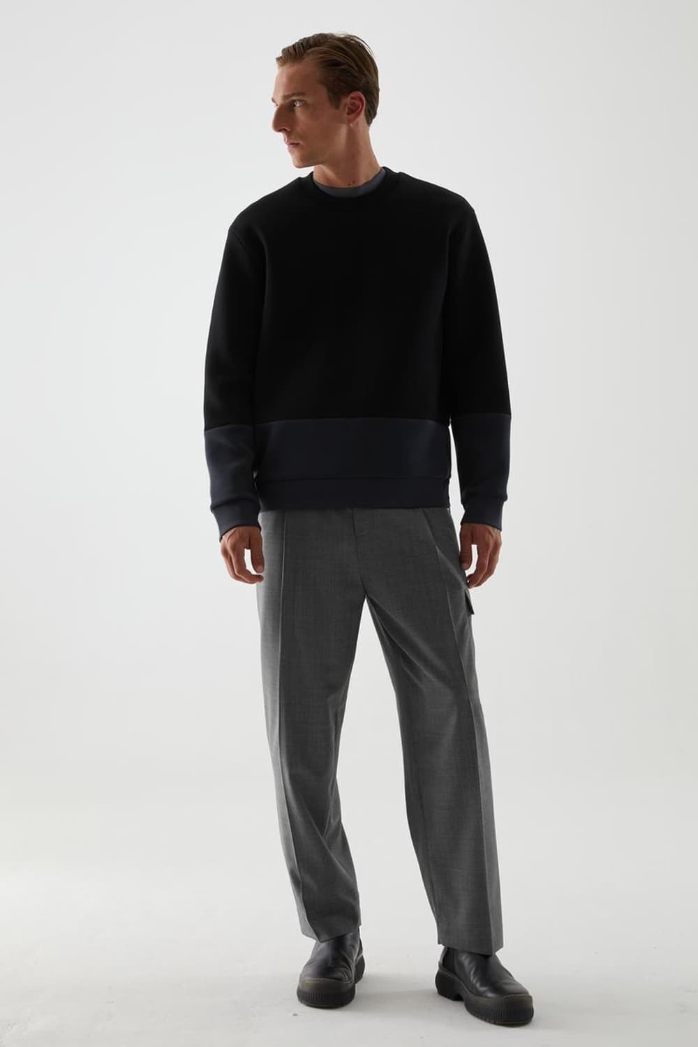 cos 코스 네오프랜 맨투맨 L사이즈 상품이미지1