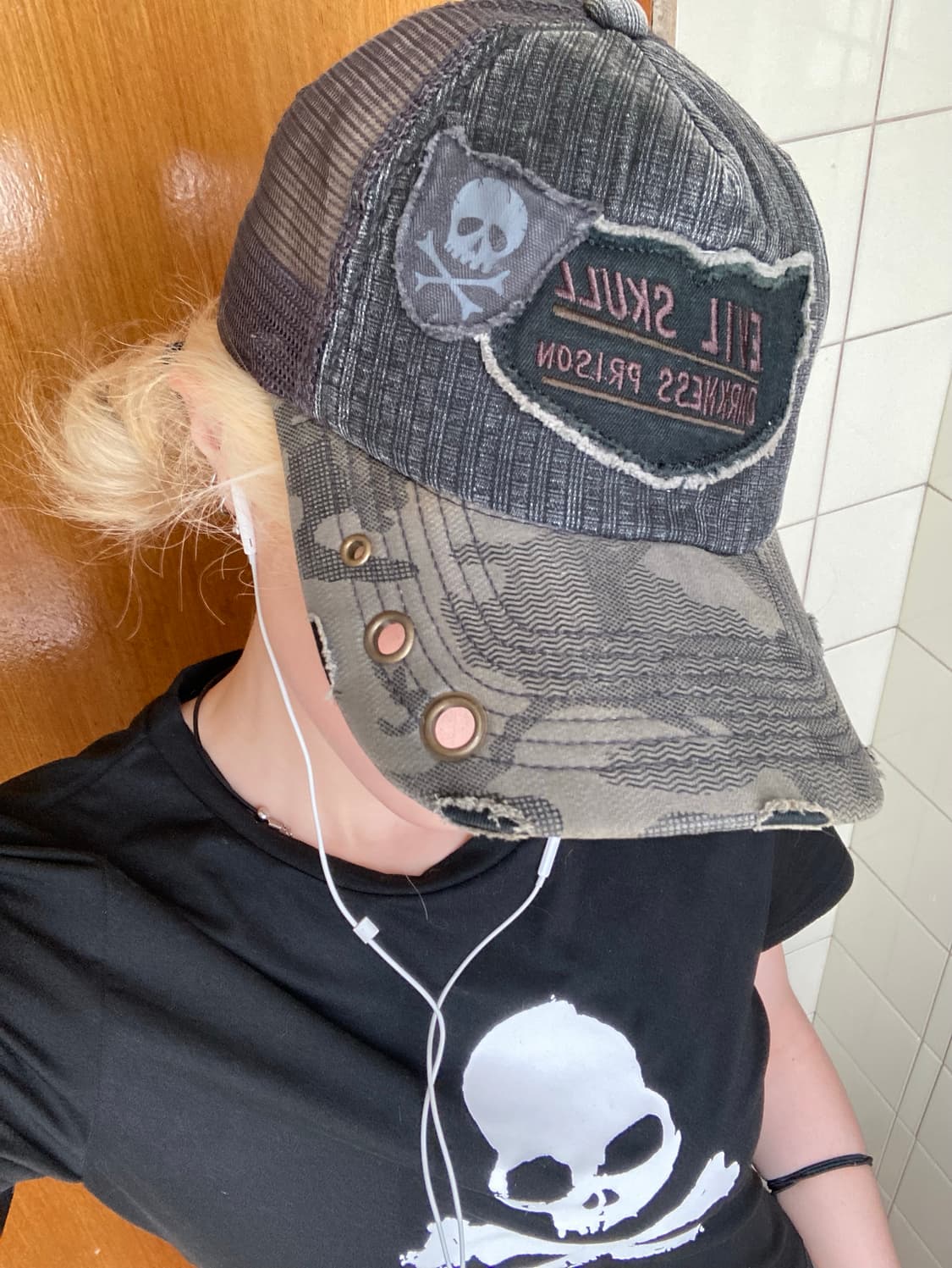 vintage mesh ball cap  상품이미지1