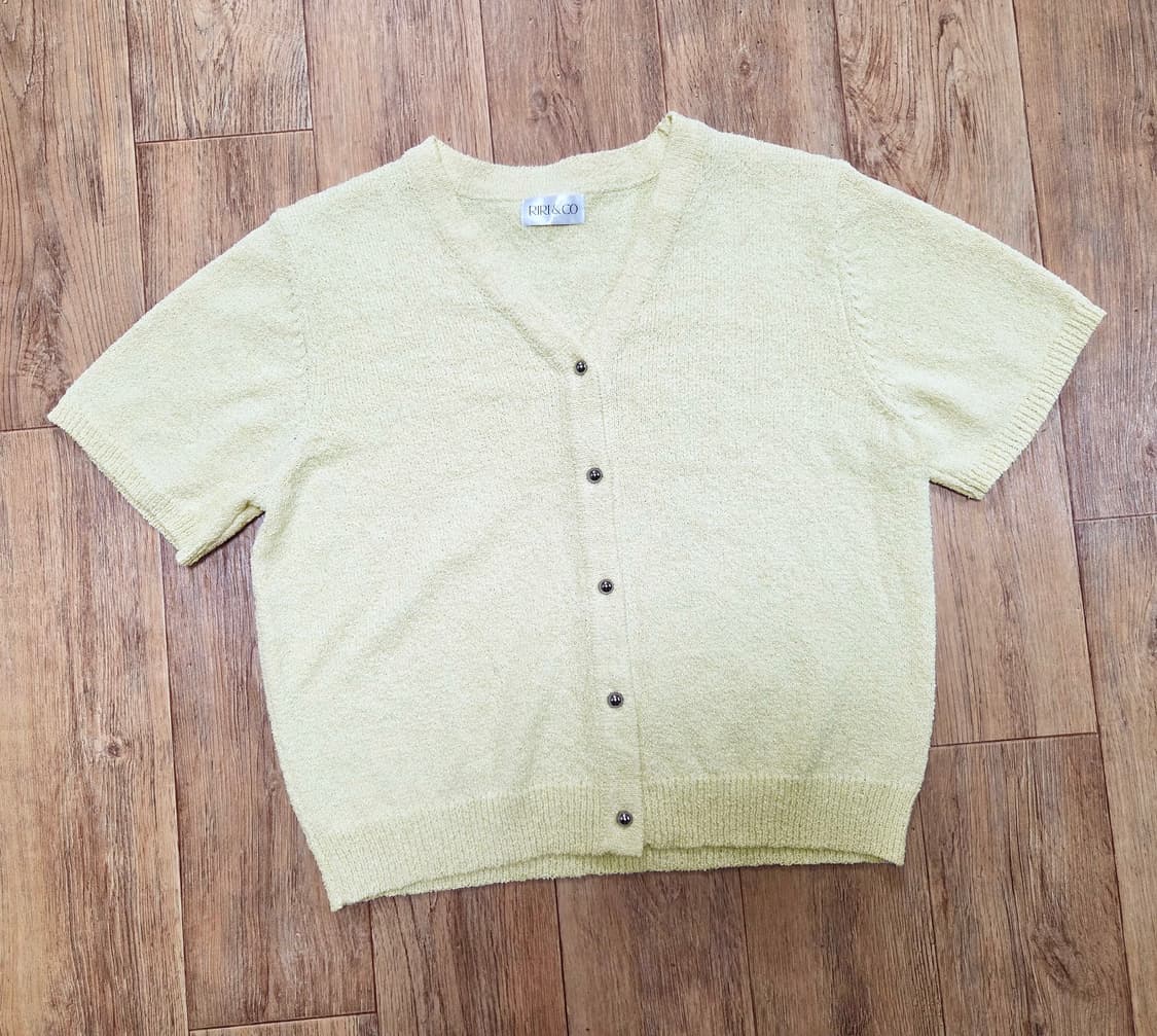 리리앤코(RIRI&CO) 로슈베베 부클 니트가디건 프리사이즈 새상품 상품이미지4