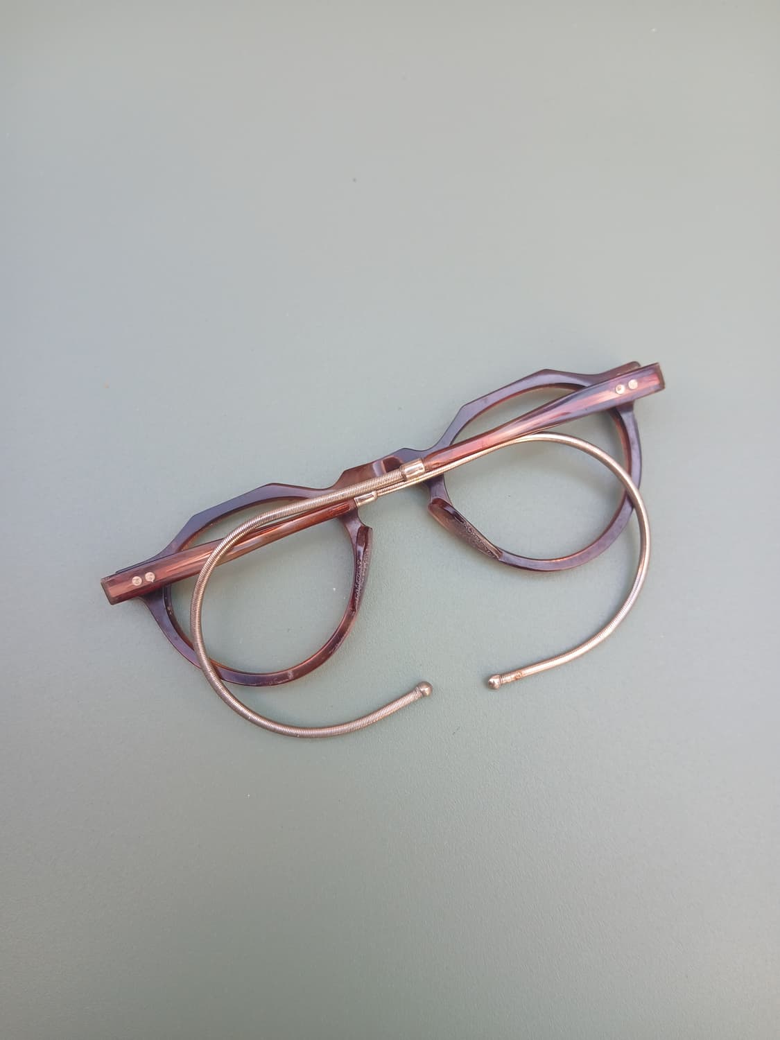 50-60,s vintage France 안경테 상품이미지2