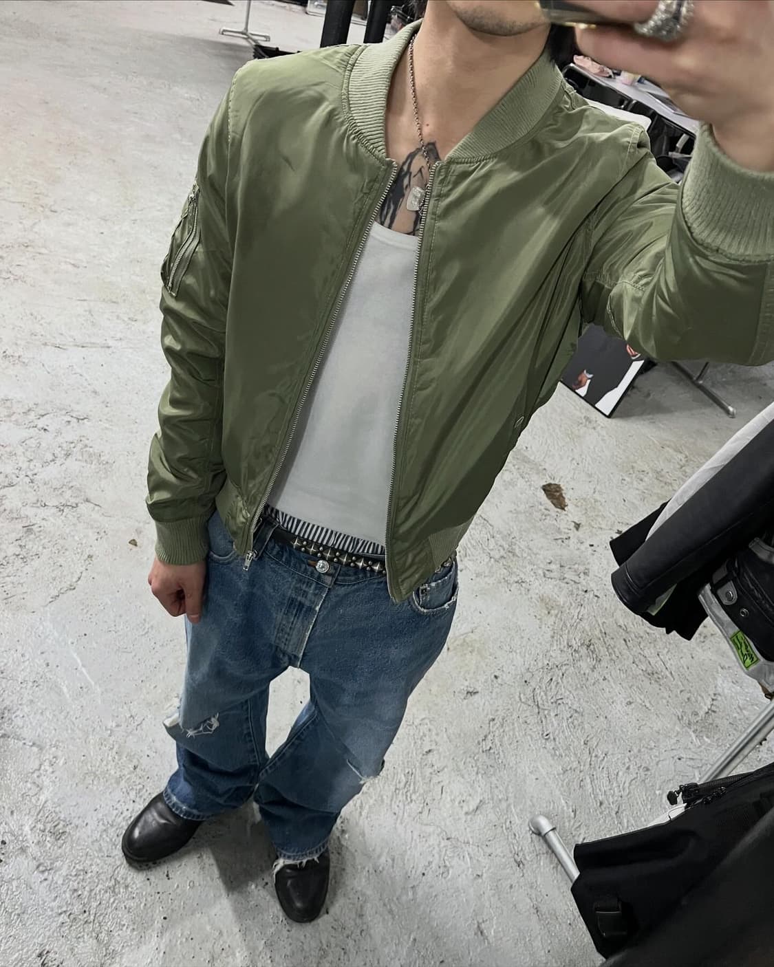 GYLE ma-1 bomber jacket 상품이미지1