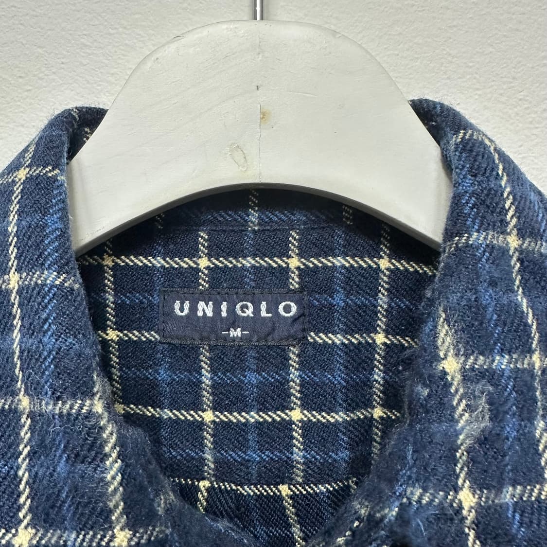 유니클로 플란넬 체크 셔츠 상품이미지4