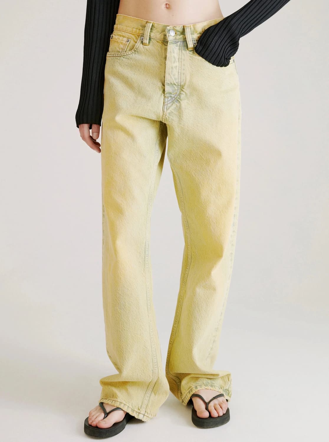 HOPE yellow criss wide pants 상품이미지8