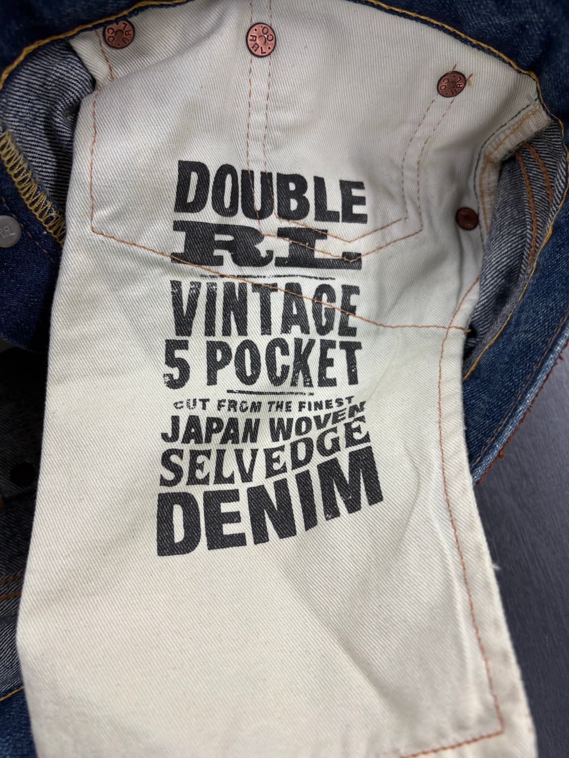 RRL 빈티지파이브포켓 그랜드폴스 31x30 상품이미지5