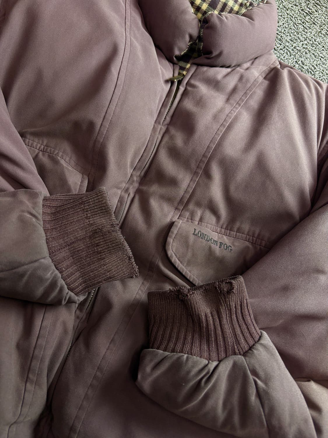 90s 런던포그 아카이브 리버서블 푸퍼 점퍼 3232 상품이미지7