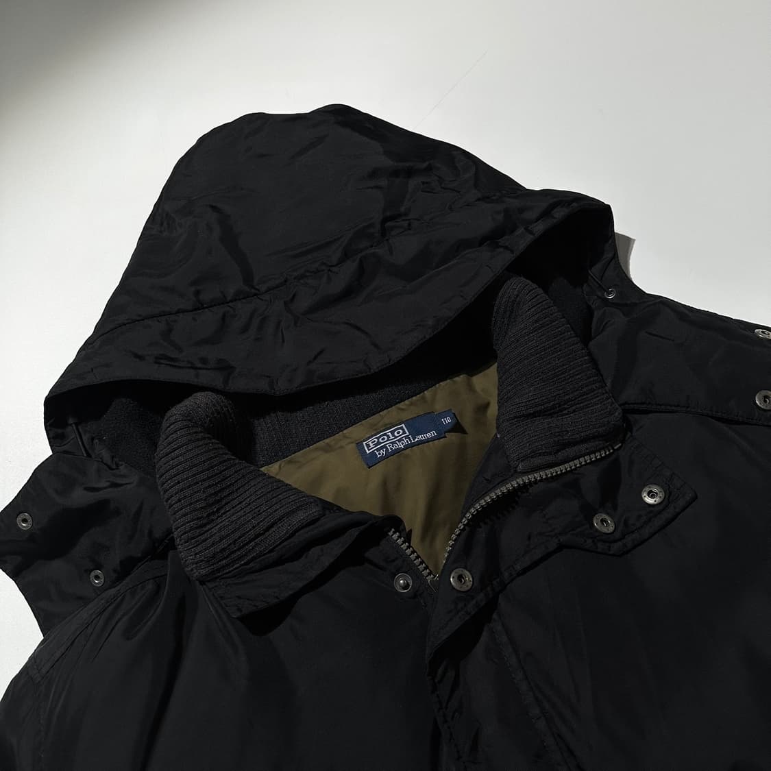 폴로 랄프로렌 다운 패딩 파카 블랙 상품이미지4