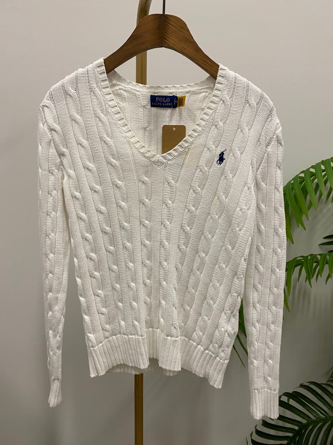 폴로 랄프로렌 케이블니트(QR인증) 상품이미지1