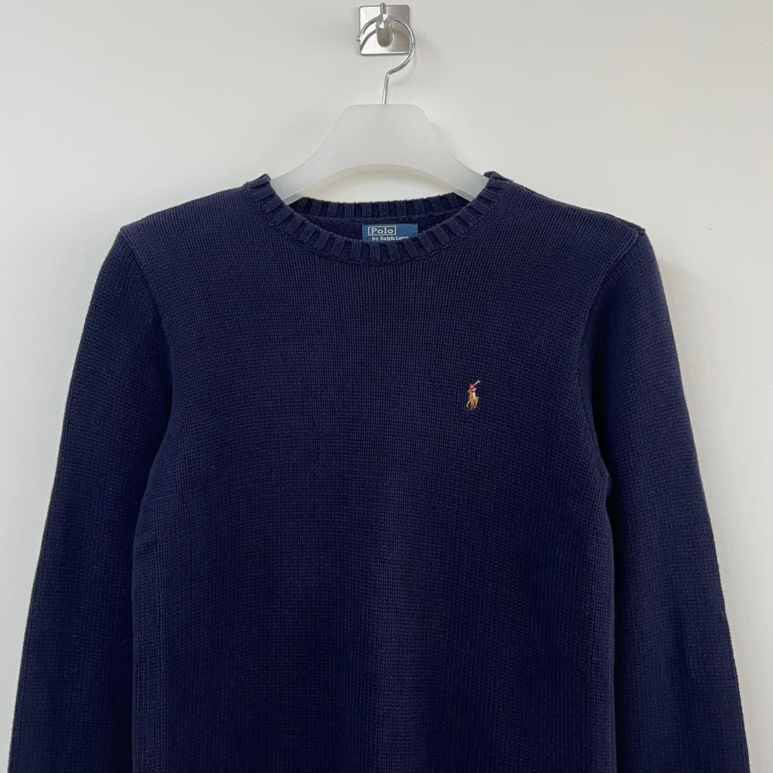 폴로 랄프로렌 멀티포니 네이비 코튼 니트 상품이미지4