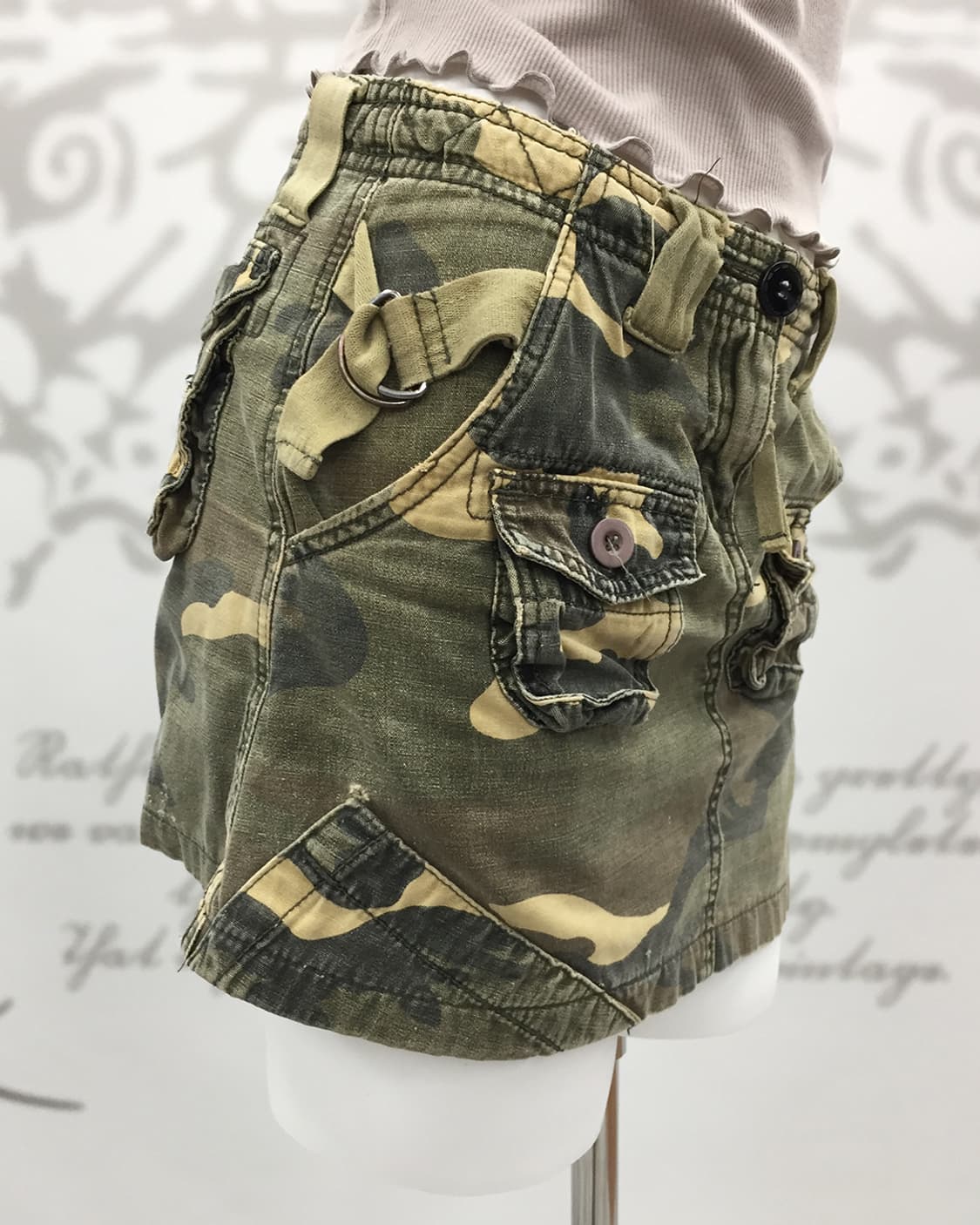 Y2K Camo shorts skirt 상품이미지2