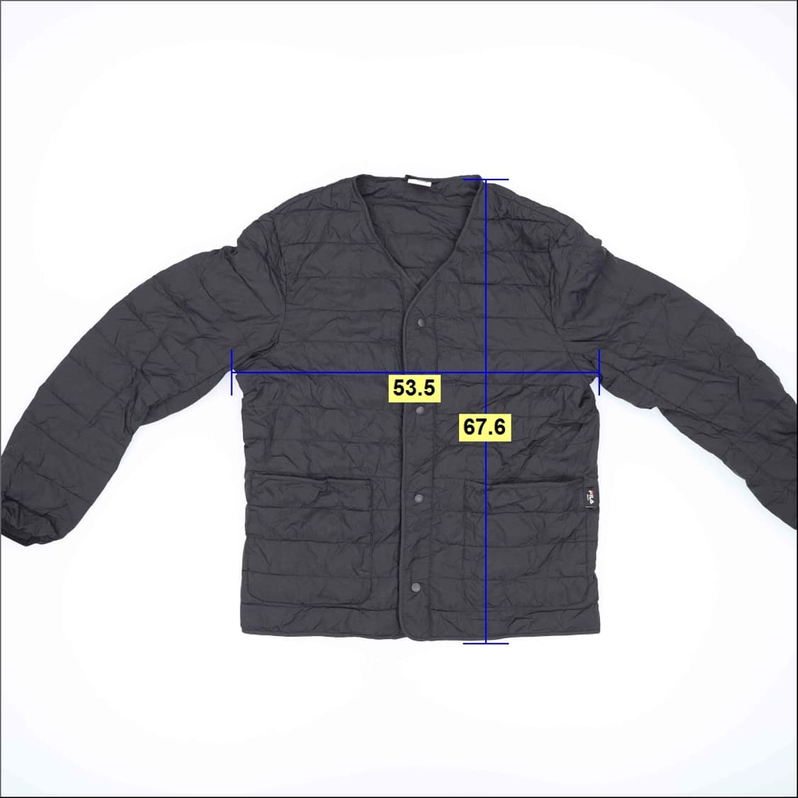 95 휠라 블랙 경량패딩 0415H1 상품이미지5