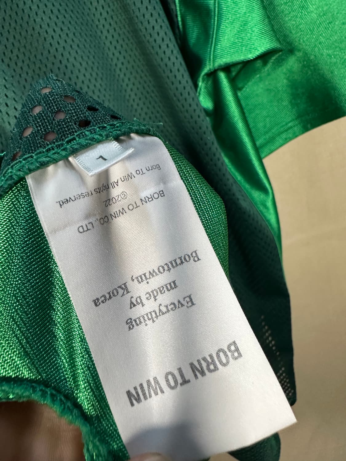 본투윈 초판 메쉬 져지 처분  상품이미지5