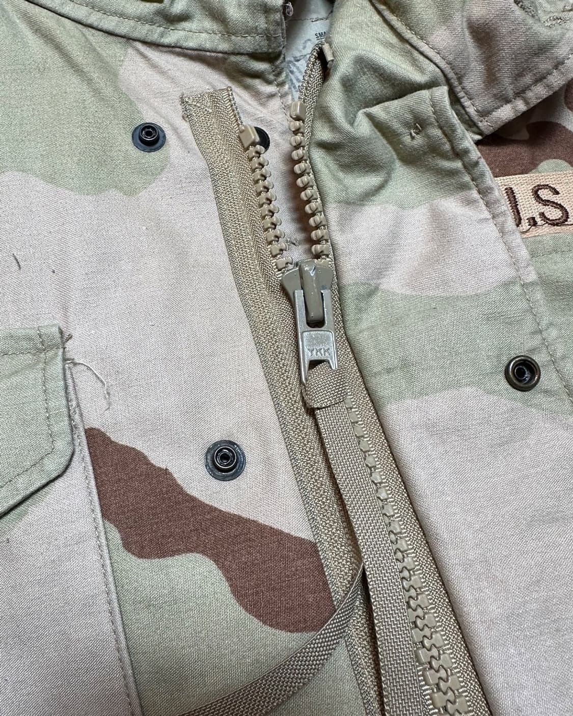 90s Us Amry 미군 데저트카모 m65필드자켓  상품이미지4