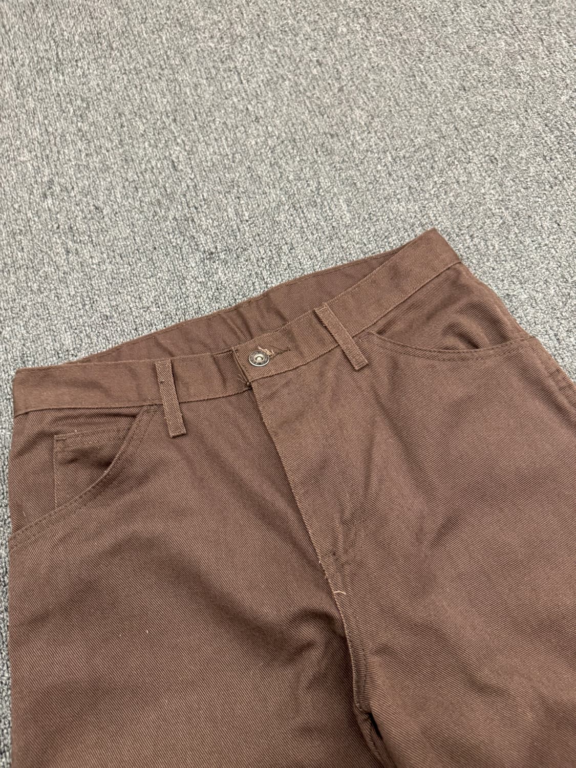 30)디키즈 빈티지 브라운 코튼팬츠 상품이미지2