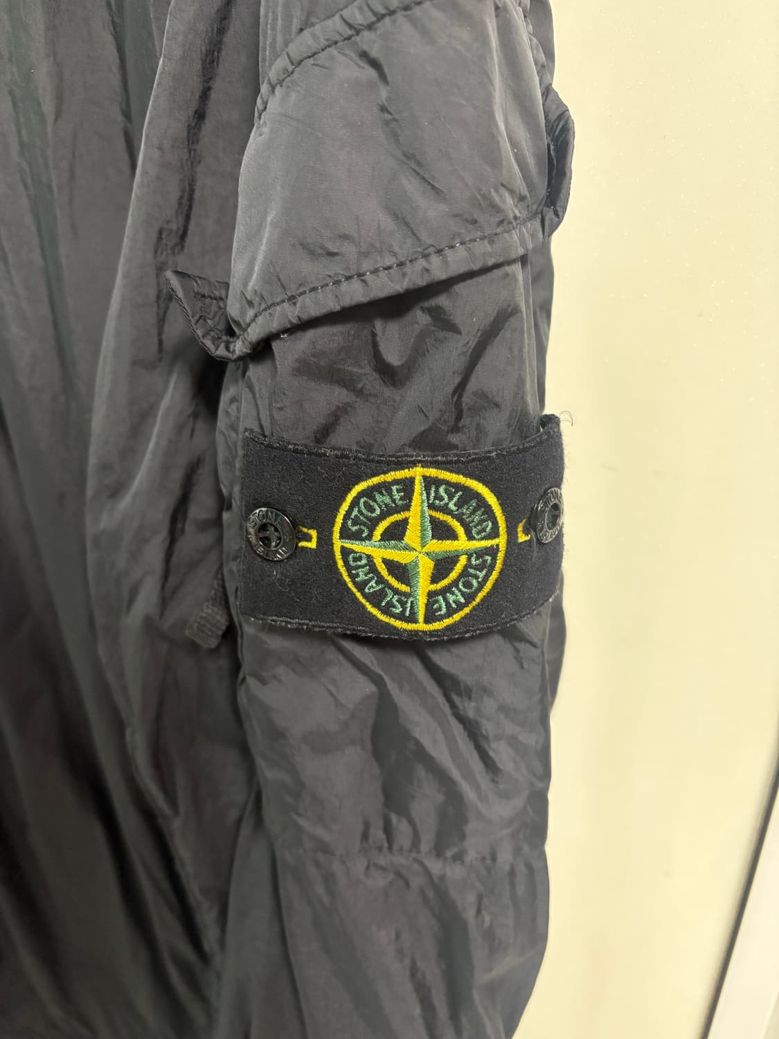 스톤아일랜드 22fw 크링클랩스 오버셔츠 xl 상품이미지4