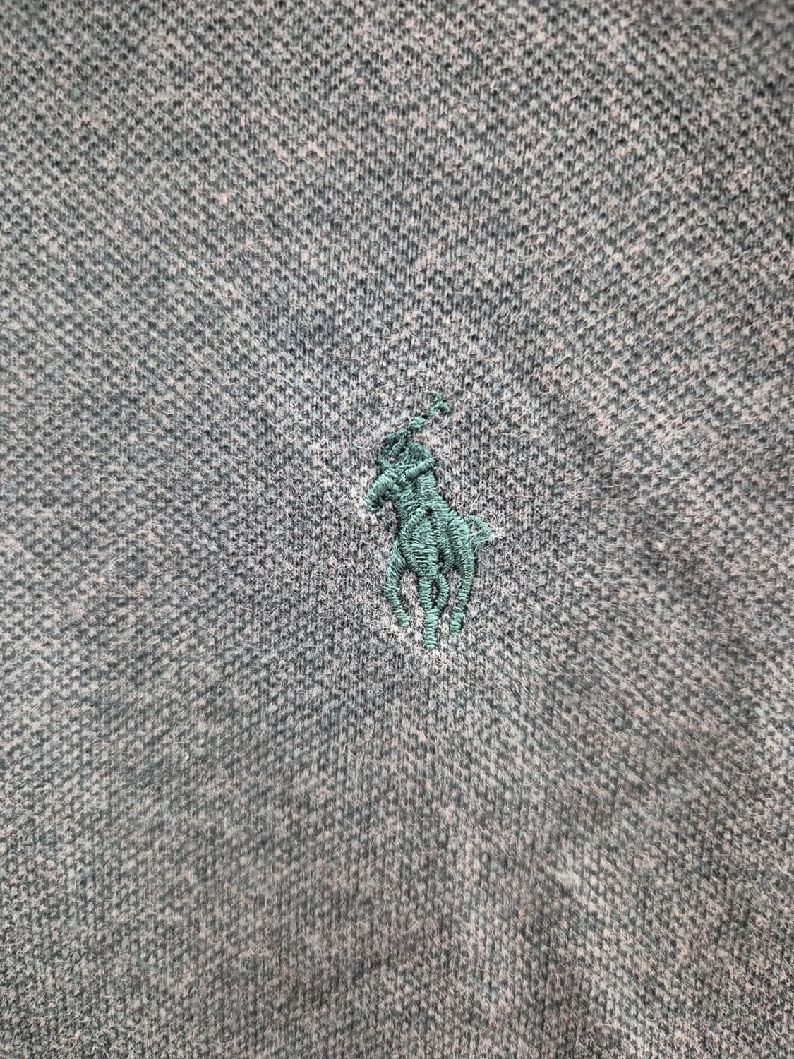 폴로 랄프로렌 피케 반팔 폴로 티셔츠 그린 M 상품이미지4