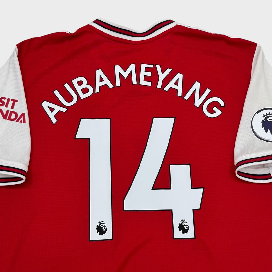 19-20 아스날 홈 어센틱 No.14 피에르 에메릭 오바메양 상품이미지7