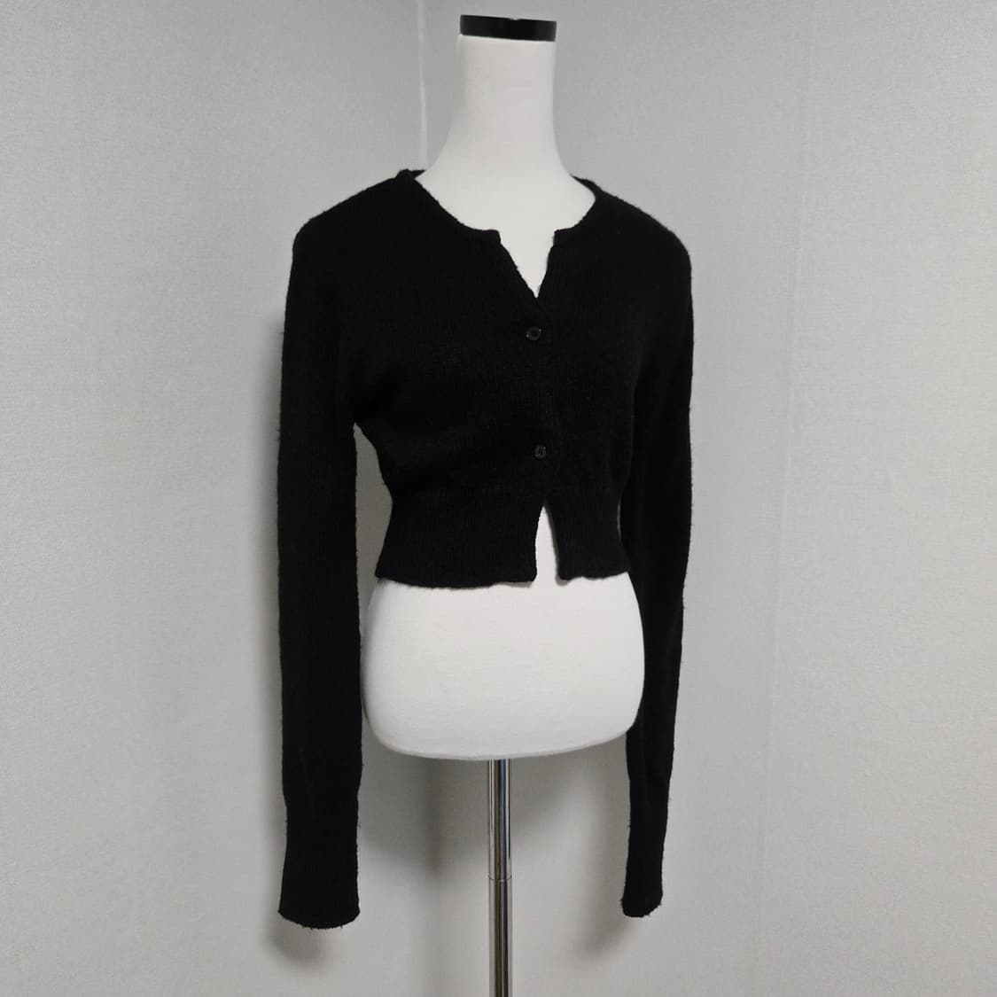 쓰리타임즈 모헤어 크롭 가디건 / 여성 가디건/ 여자 가디건  상품이미지7