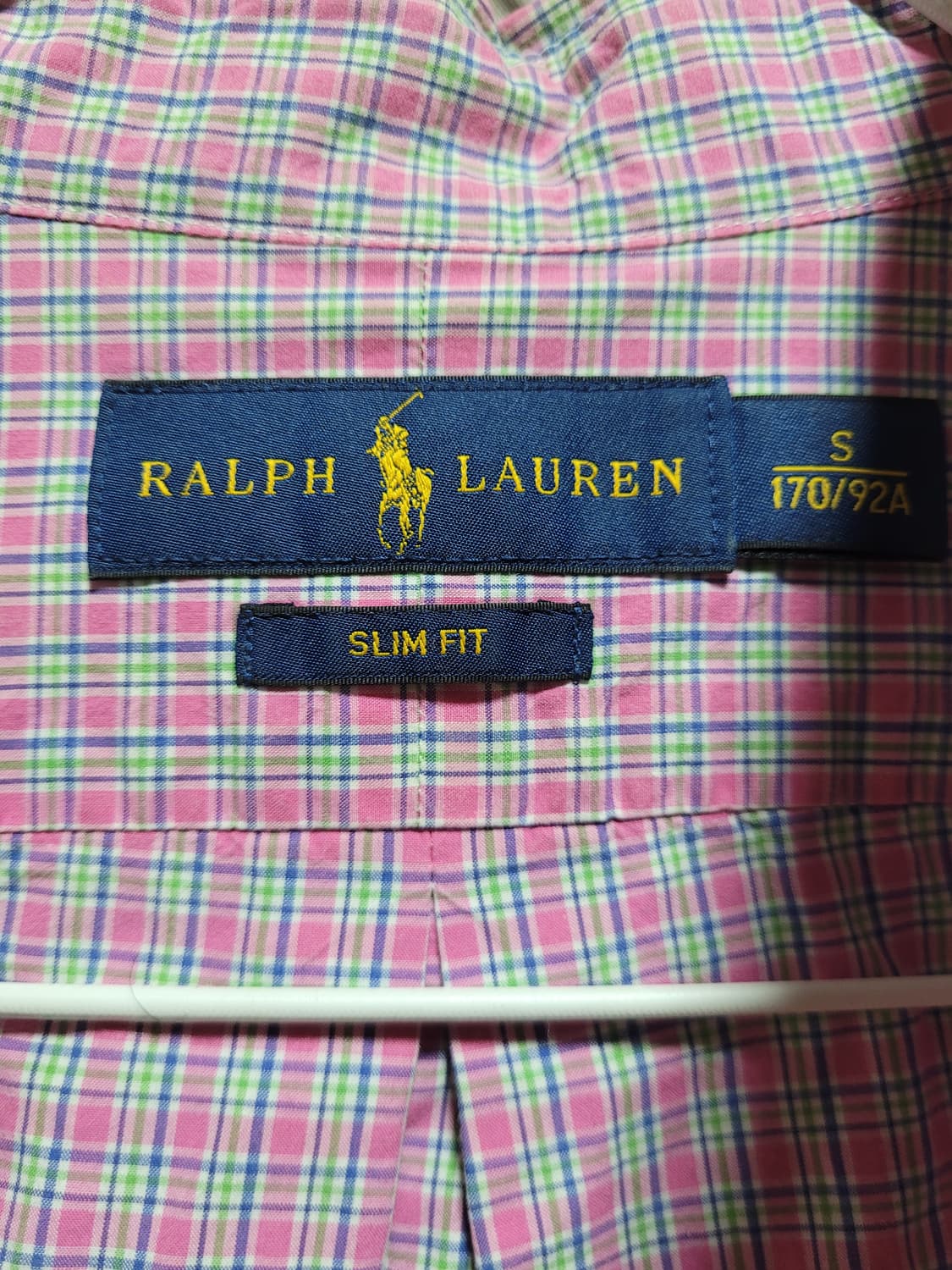 폴로 랄프로렌 체크 셔츠 상품이미지2