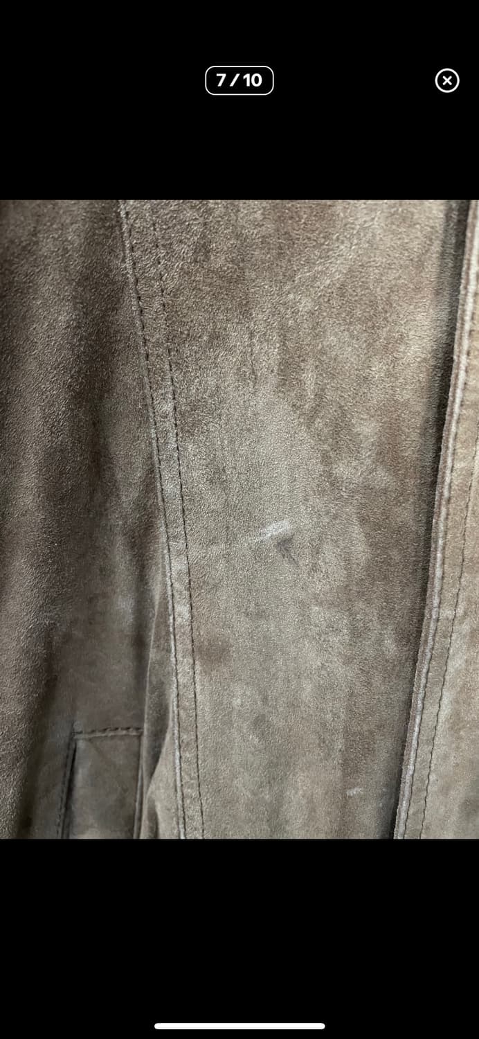 빈티지 브라운 스웨이드 봄버자켓 A3022 상품이미지7