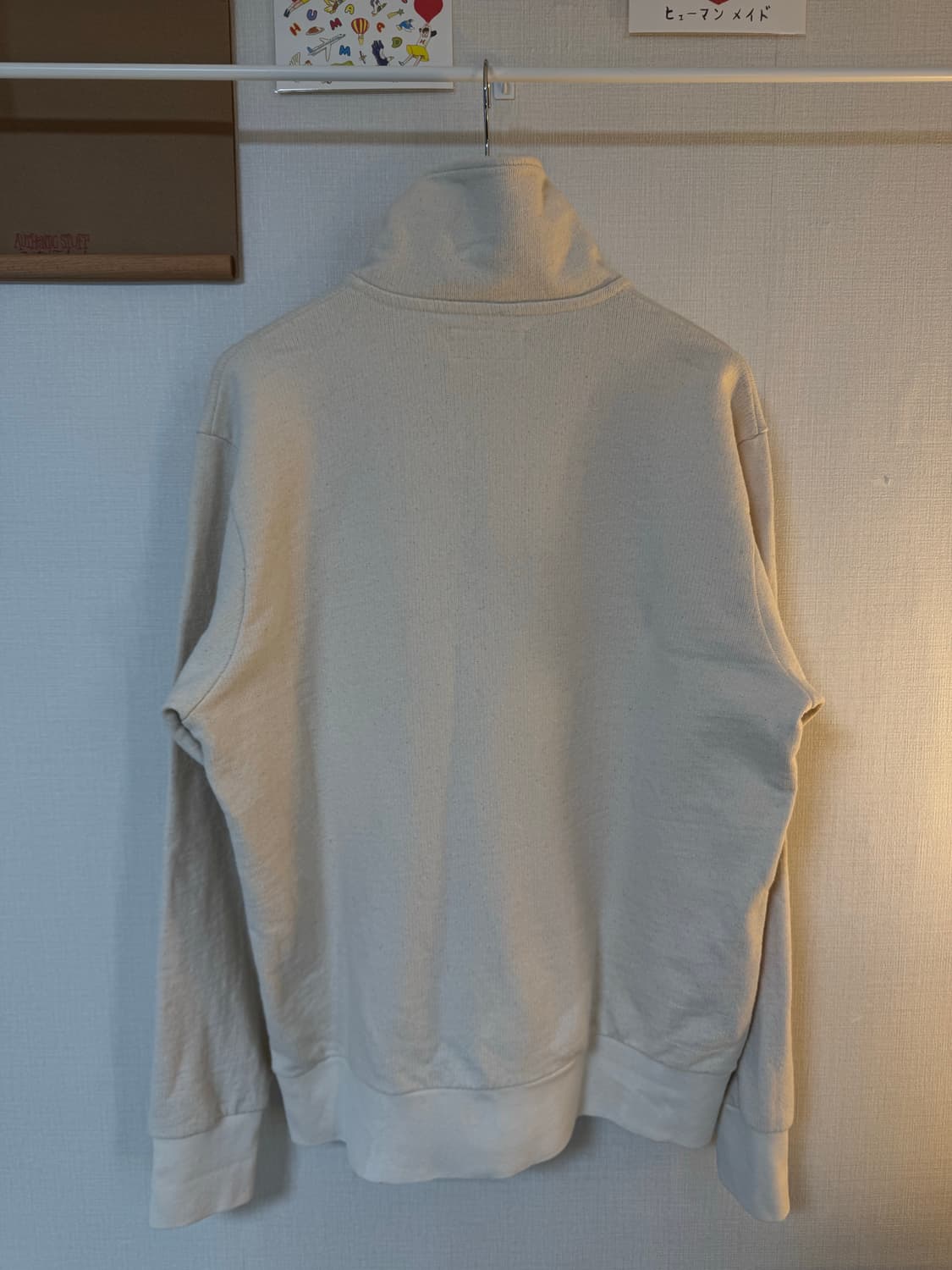 [L]유니버셜웍스 하프집업 풀오버 니트맨투맨 상품이미지4