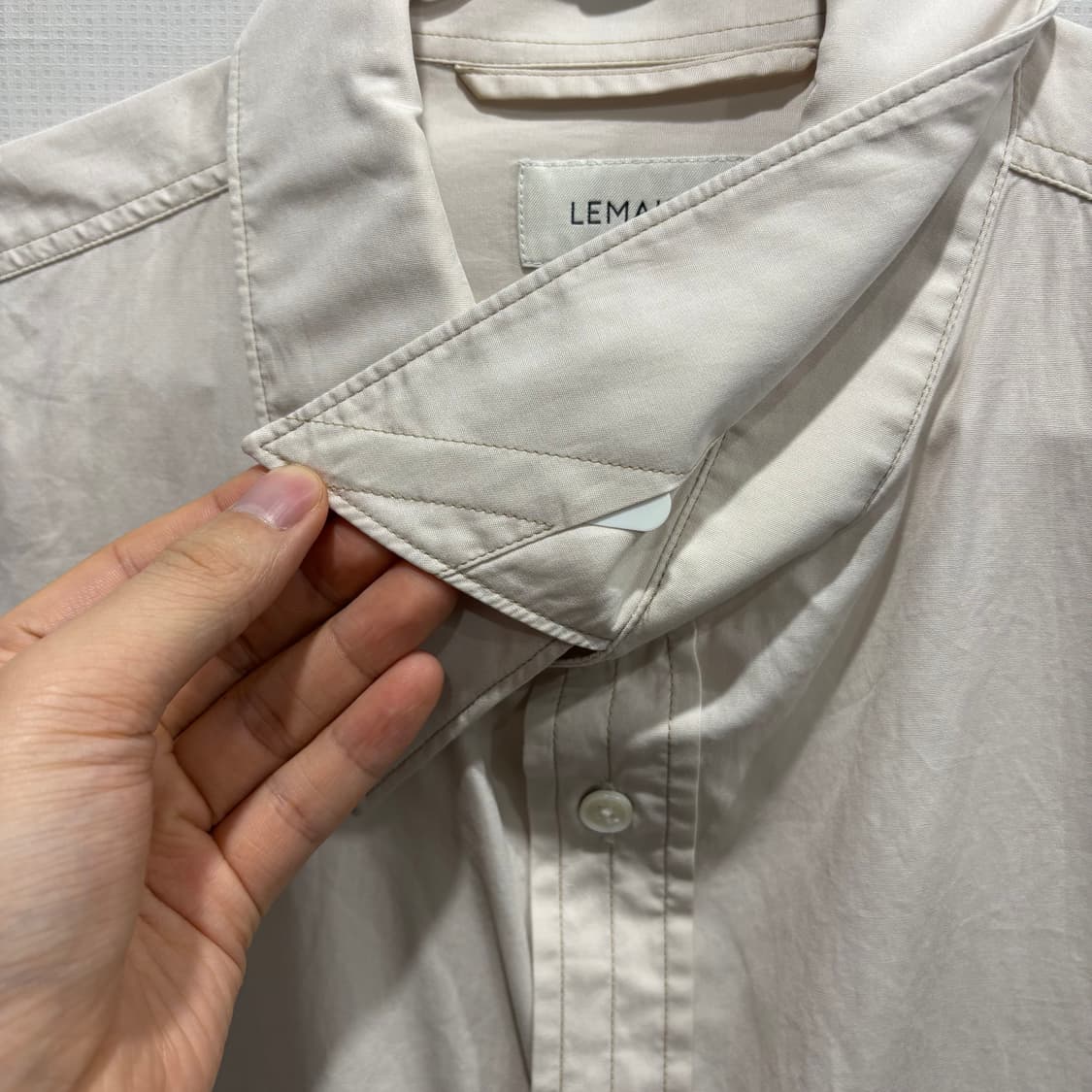 르메르 스트레이트 카라 셔츠 상품이미지4