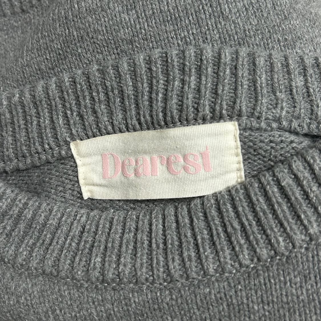 메이비베이비 디어리스트 Terrace 반팔 니트 그레이 상품이미지9