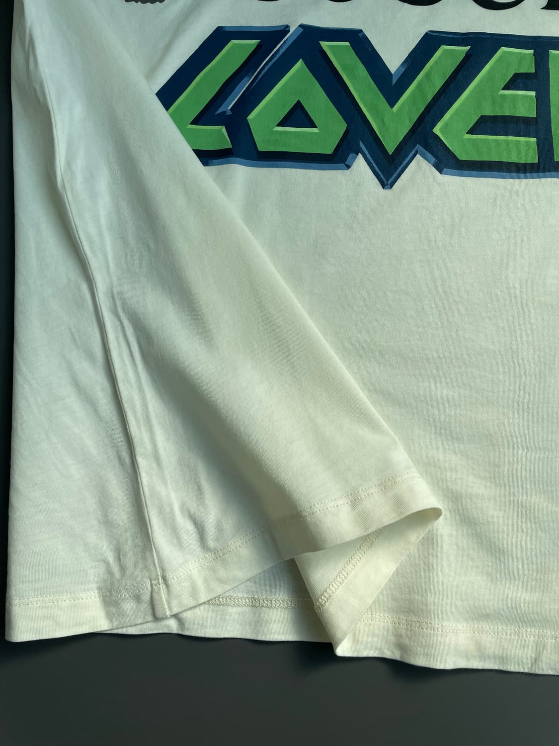 [S] GUCCI 구찌 LOVED 타이거 반팔 티셔츠 오버핏 상품이미지7