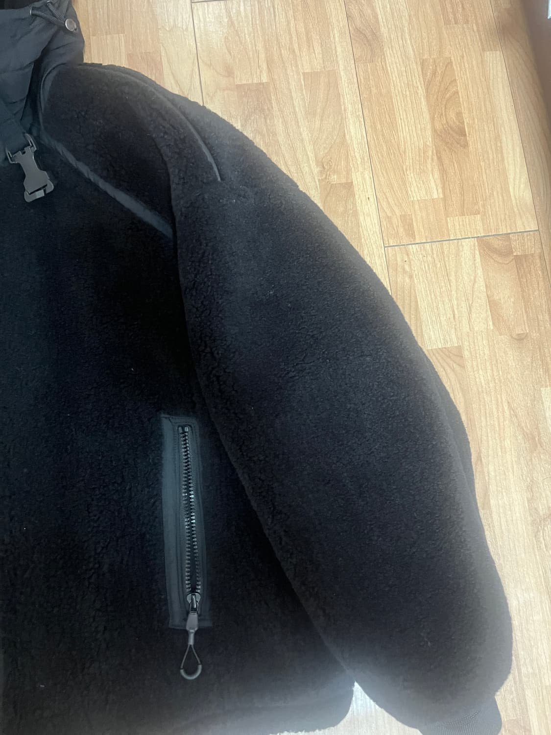 시스템옴므 후리스 집업점퍼 새상품 정가이하 양도합니다. 상품이미지3