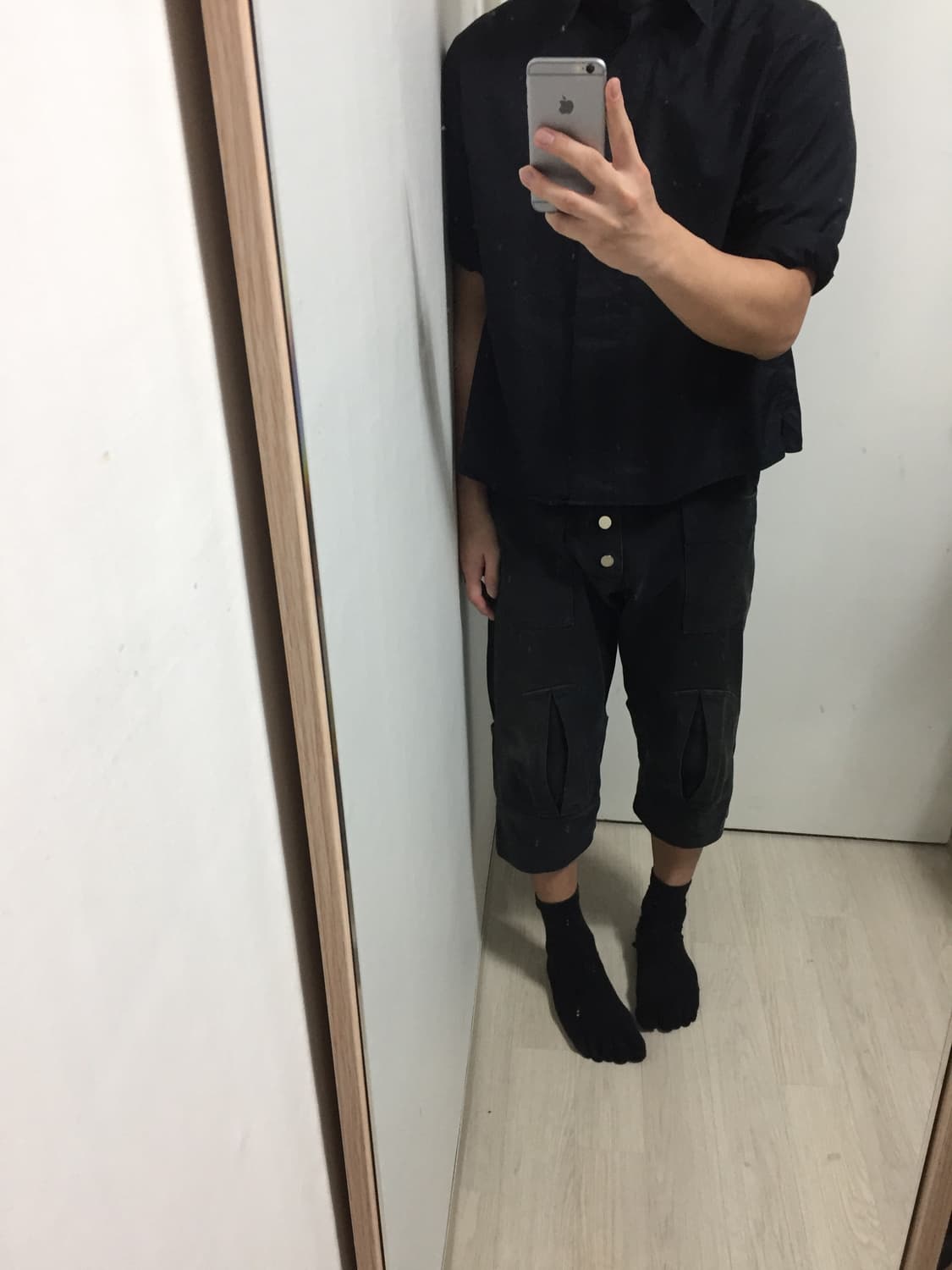 bondage cargo shorts pants 착샷O 상품이미지3