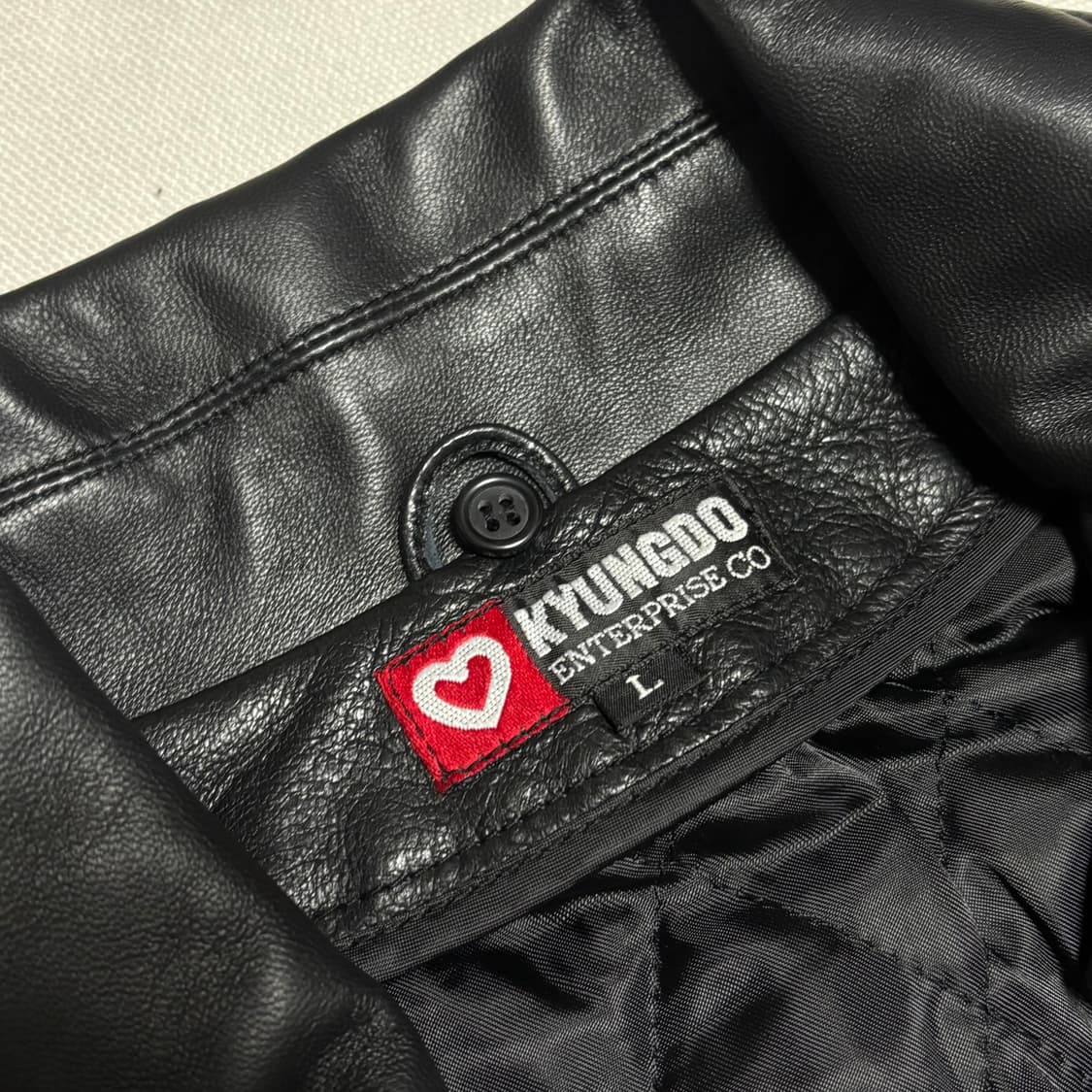 Lvtg 빈티지 소가죽 레더 항공 점퍼 상품이미지4