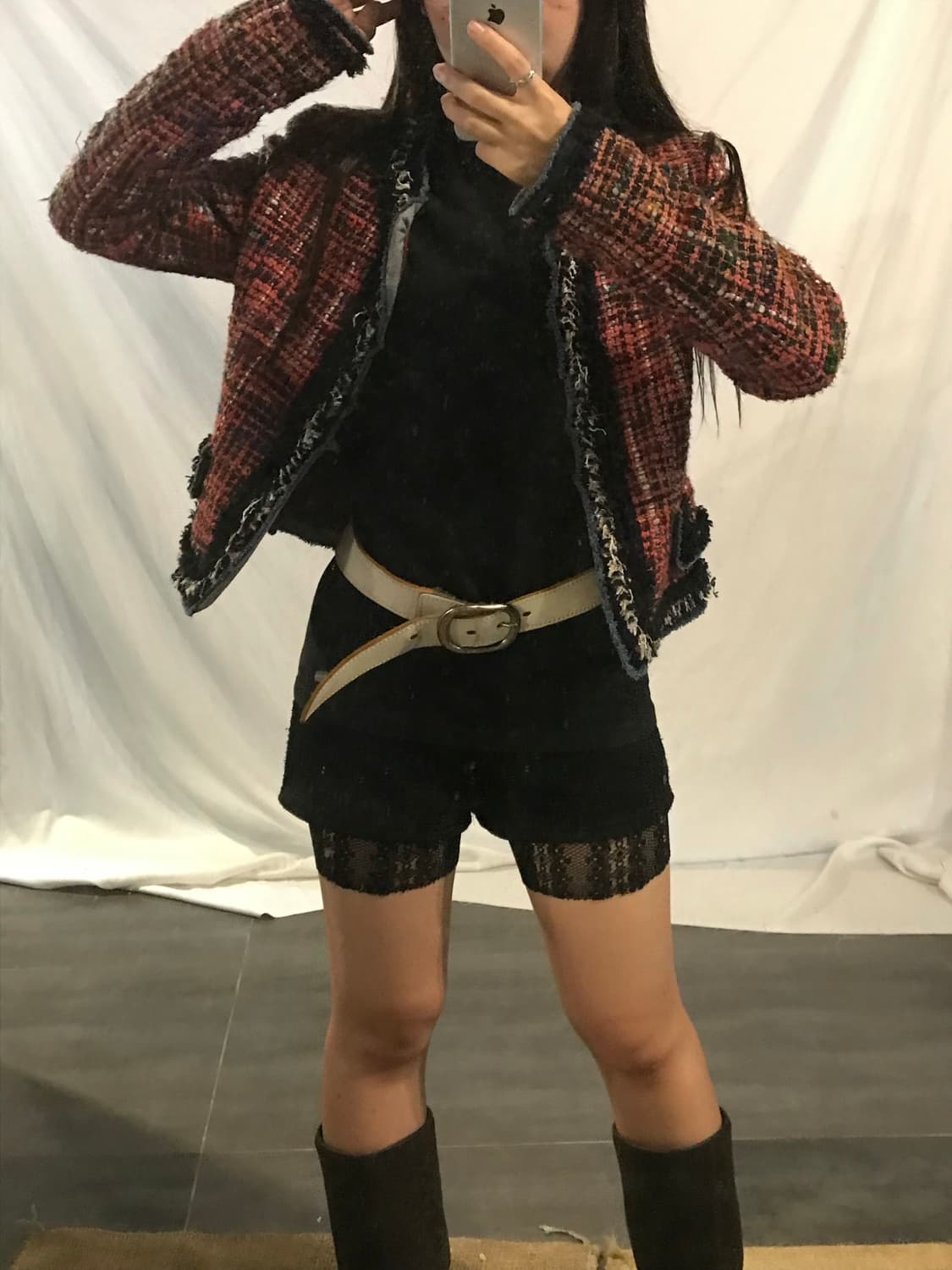 Benetton tweed jacket  상품이미지3