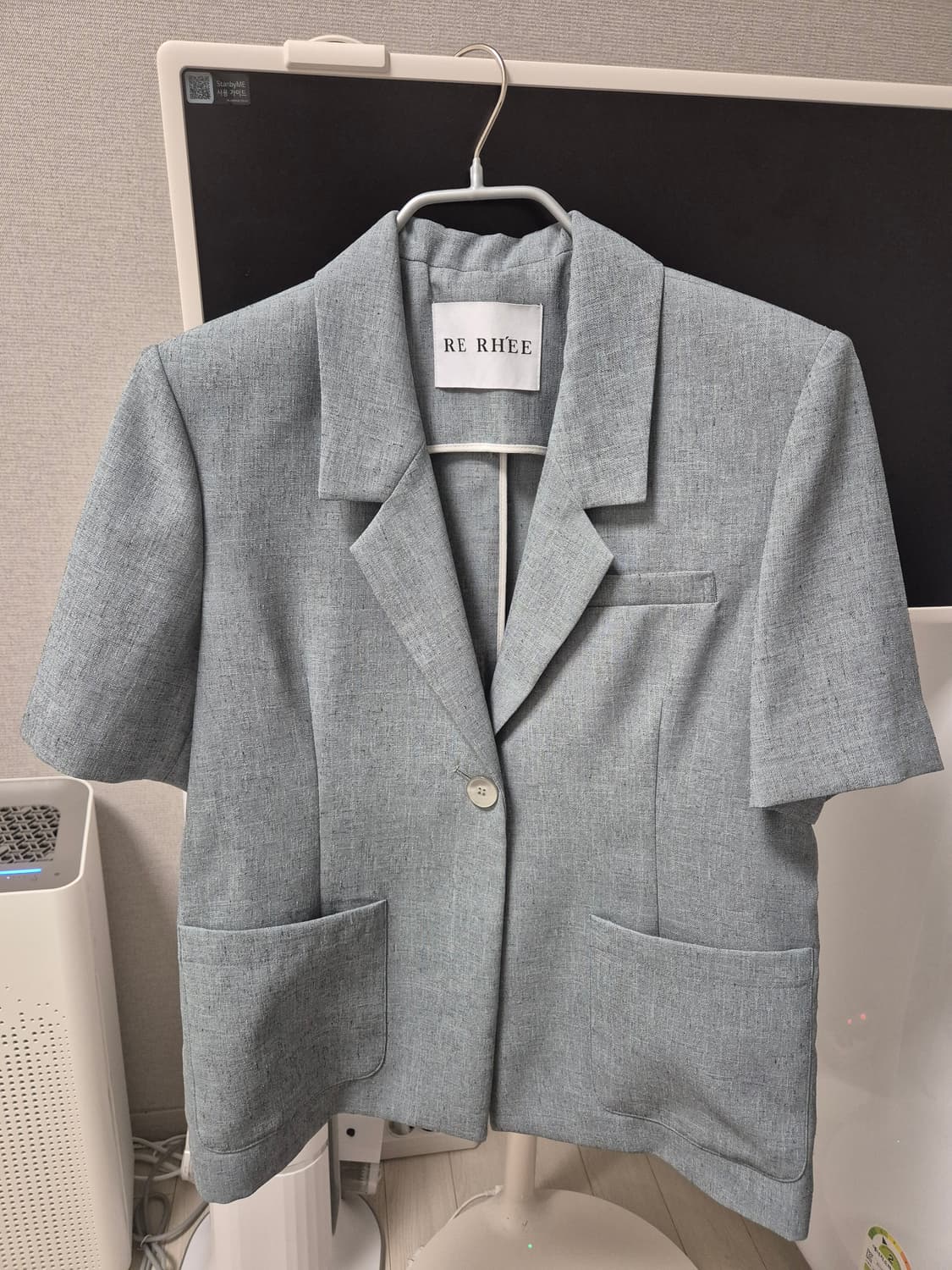 Rerhee 리이 반팔 자켓 상품이미지2