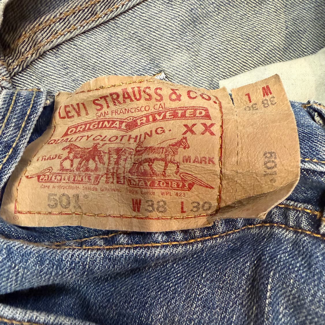levi’s 501 오리지널 핏 데님팬츠 상품이미지5