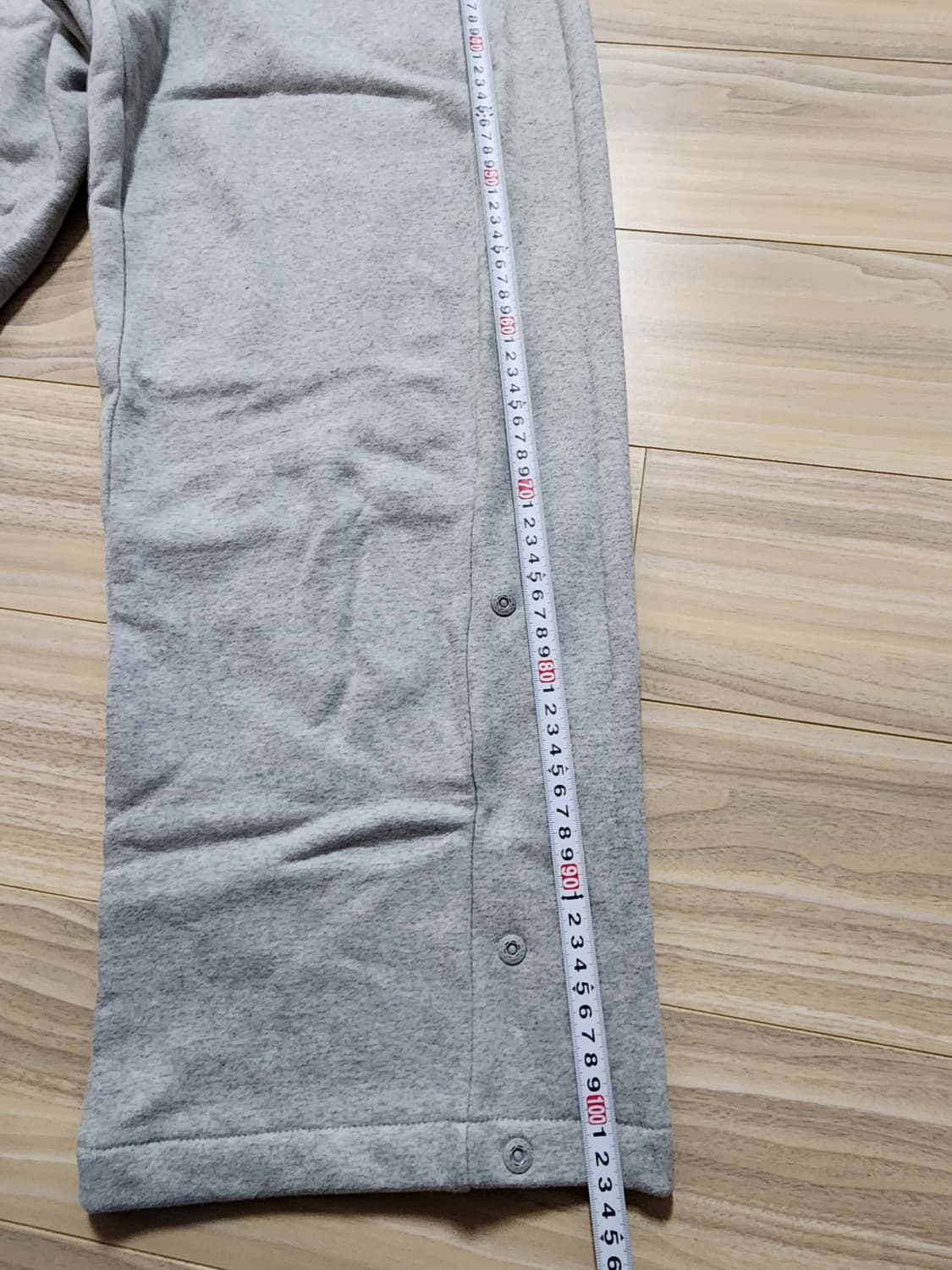 세븐셀라시그니처로고스냅팬츠바지그레이30 상품이미지5