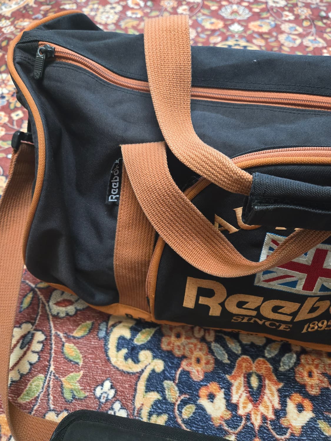 90s 빈티지 리복 REEBOK 로고 더플백 (더블 라인) 상품이미지4