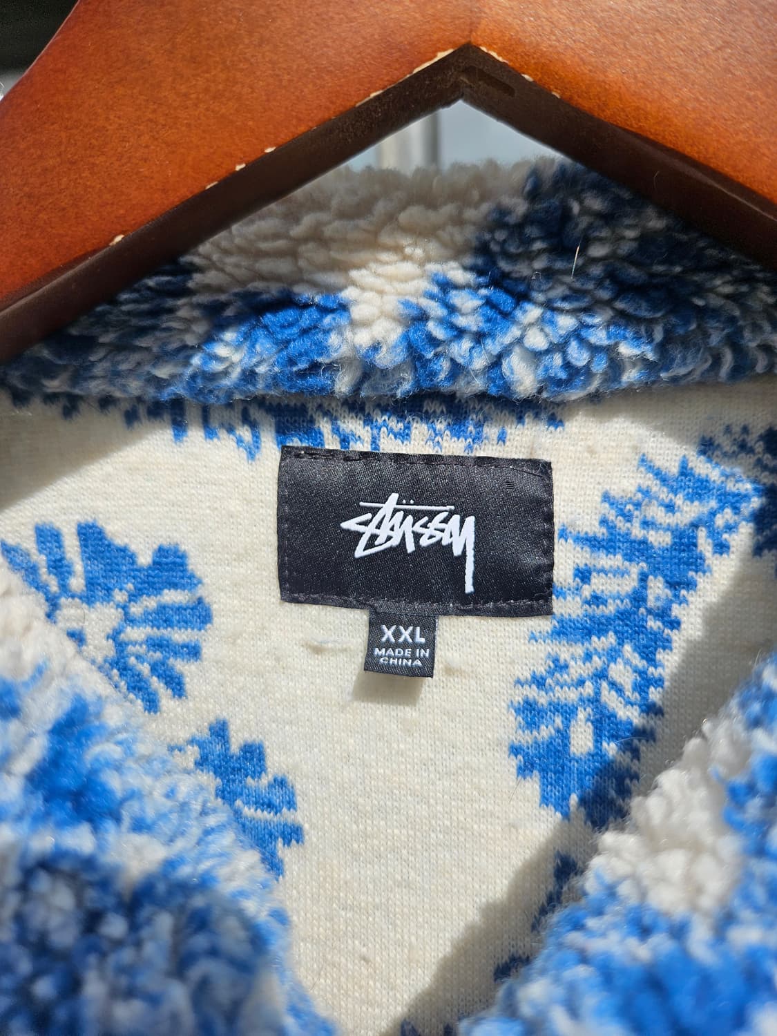 스투시 페이즐리 셰르파 후리스 자켓 상품이미지4