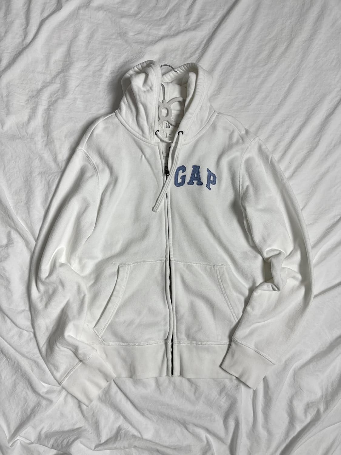 GAP 성조기 화이트 후드집업 상품이미지4