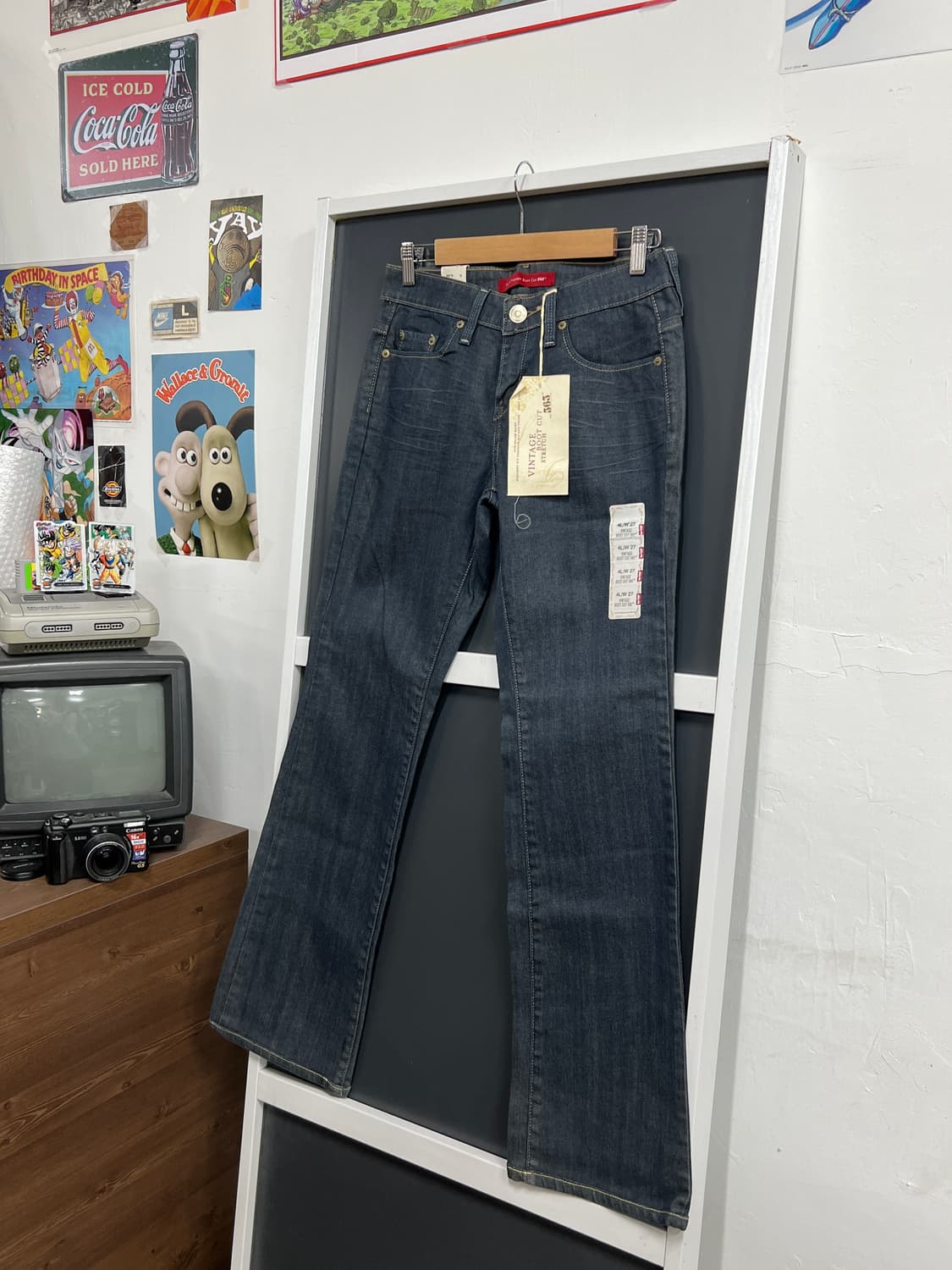 Levis 리바이스 565 빈티지 부츠컷 데님 팬츠 상품이미지9