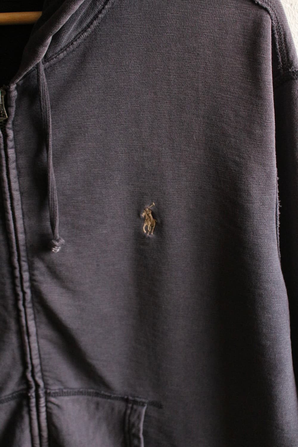 폴로 가먼트 다잉 후드 집업  상품이미지3