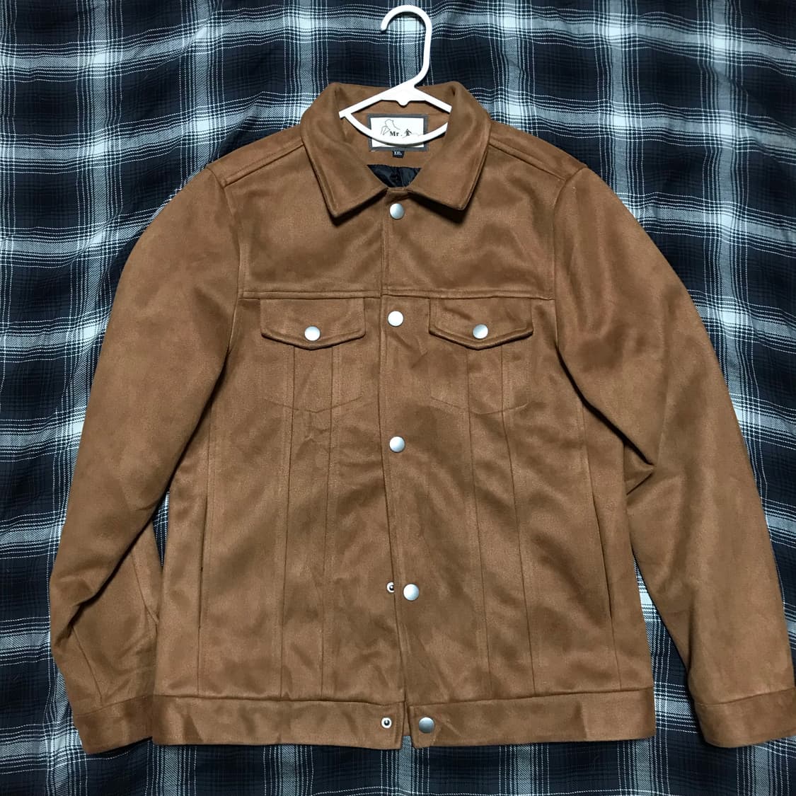 워크웨어 무스탕 트러커 자켓 상품이미지1