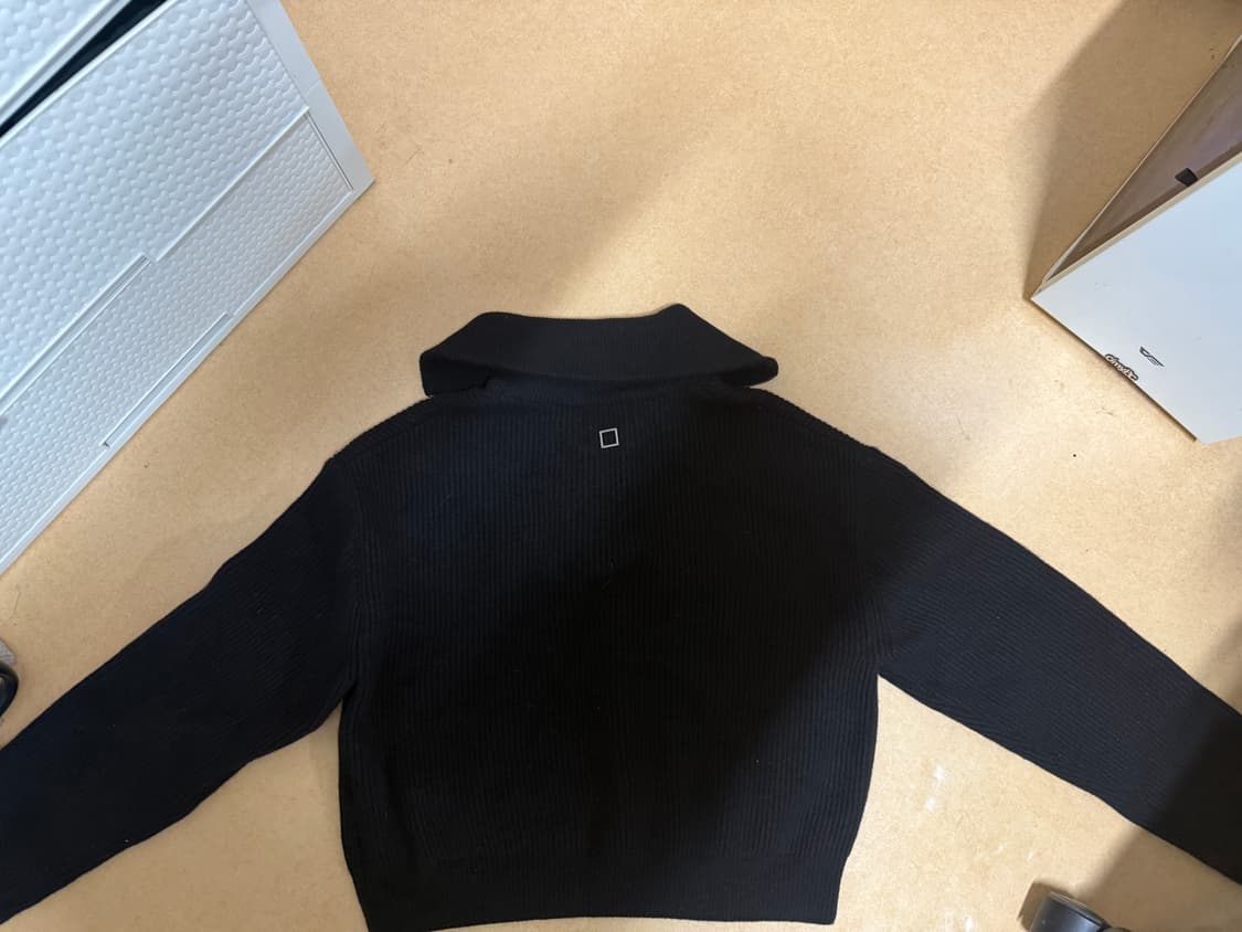 우영미 크롭 니트 상품이미지2