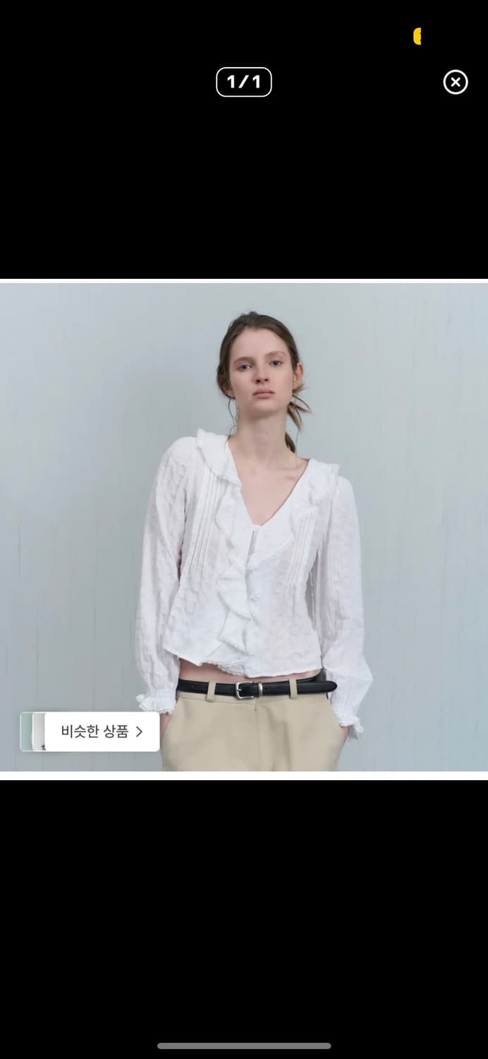 포에토 블라우스 상품이미지1