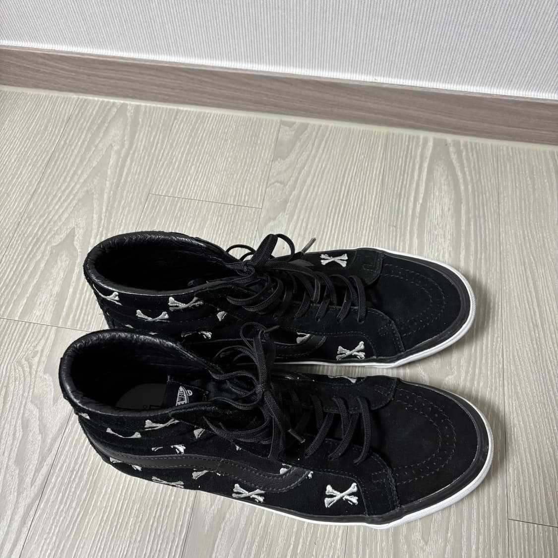 더블탭스x반스 스컬 하이탑 상품이미지5