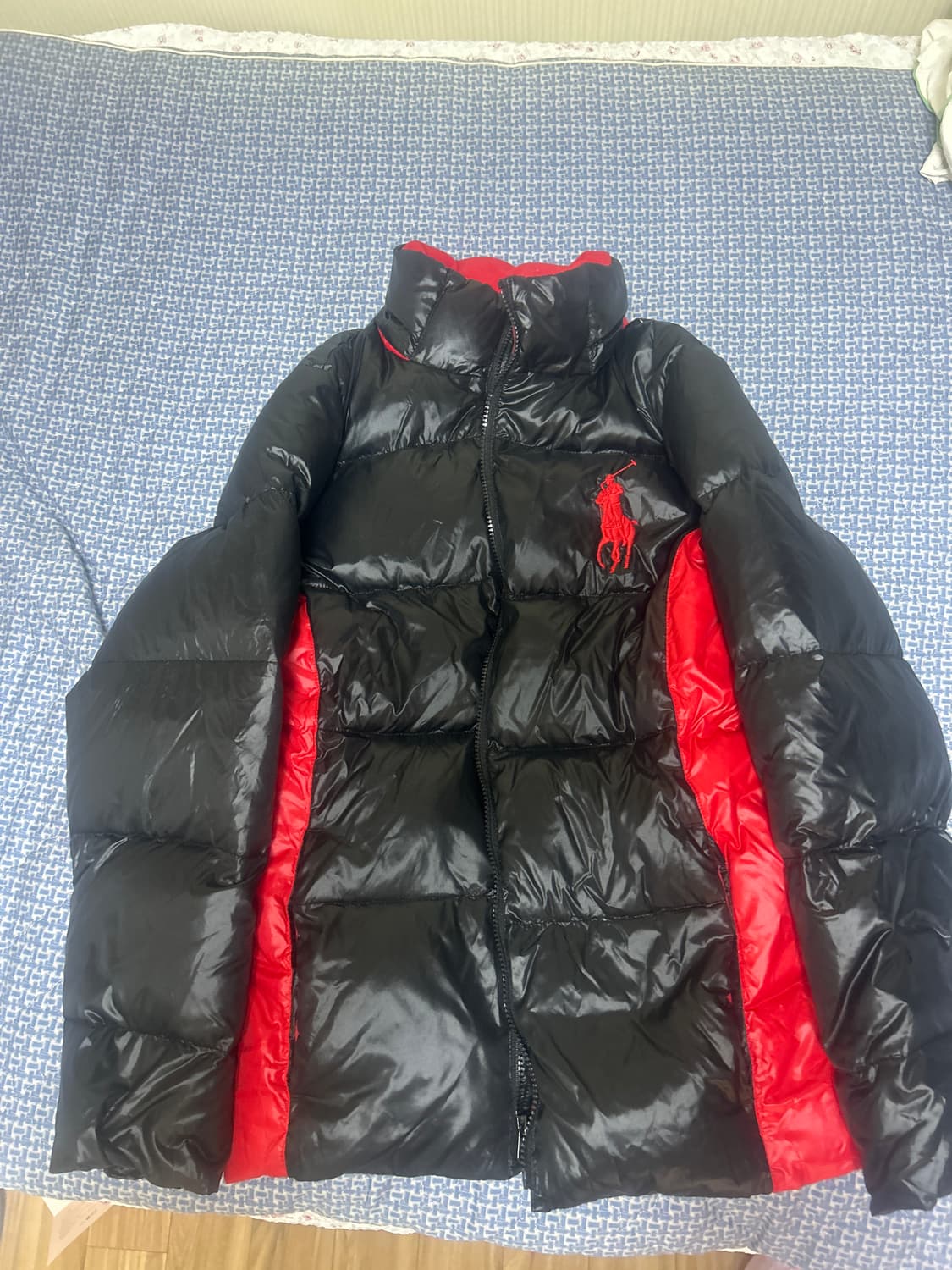 폴로 빅포니 레드 패딩 상품이미지1