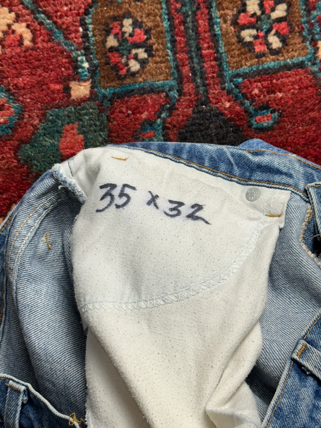 80's USA Made 빈티지 리바이스 517 부츠컷 상품이미지10