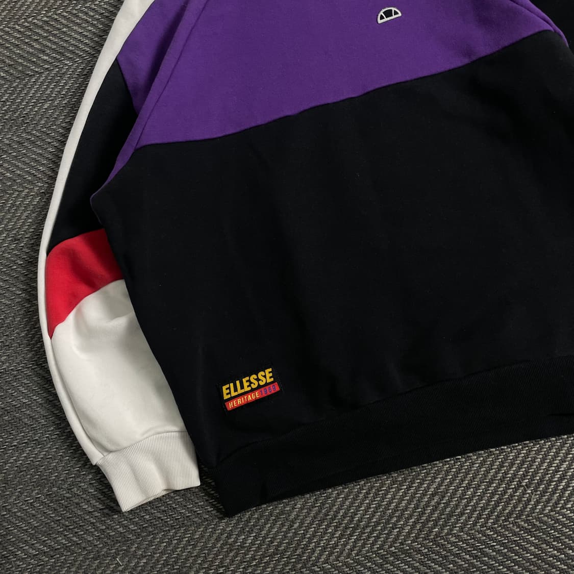 90s 엘레쎄 캐주얼 배색 스웻 셔츠 y3924 상품이미지4