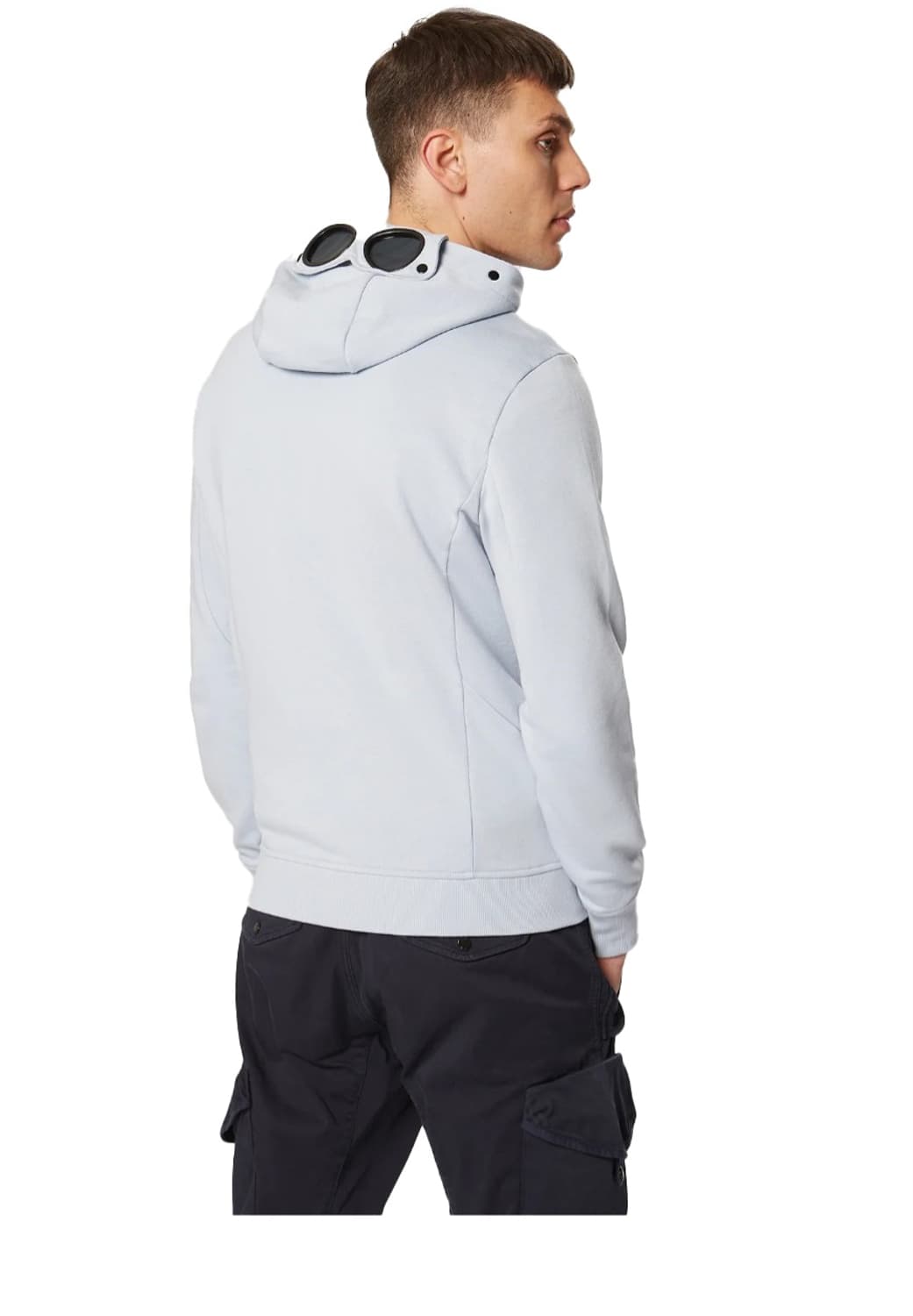 Cp컴퍼니 고글 후드집업 연한 하늘색(xL) 상품이미지1