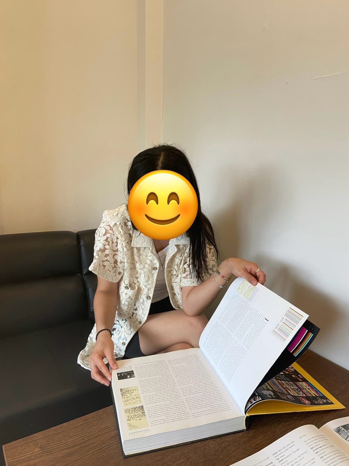 앤더슨벨 플라워 셔츠 상품이미지4