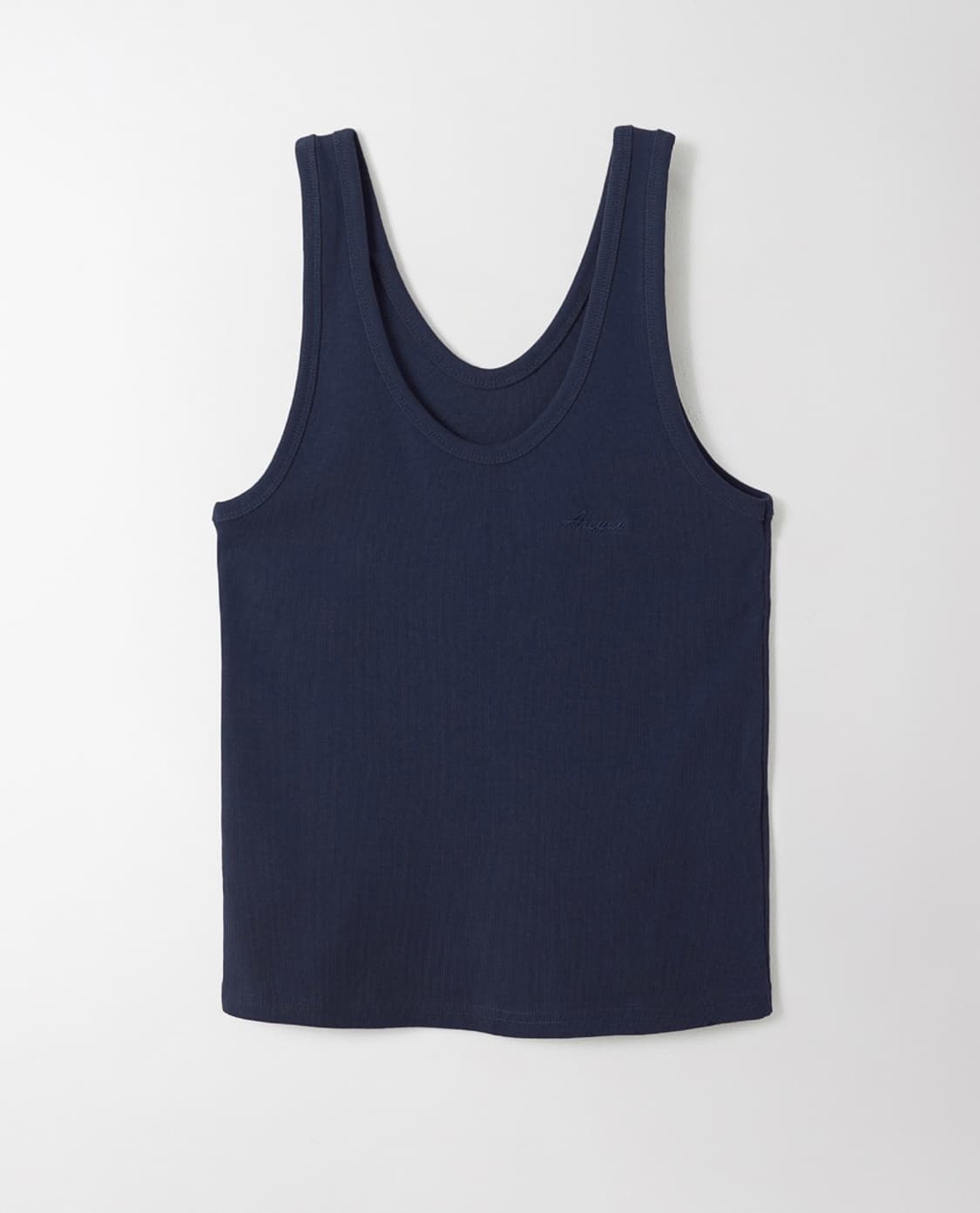 아유서울 슬리브리스 네이비 sleeveless t-shirt navy 상품이미지2